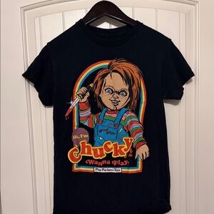 Spencer's Chucky Graphic Tee - Black